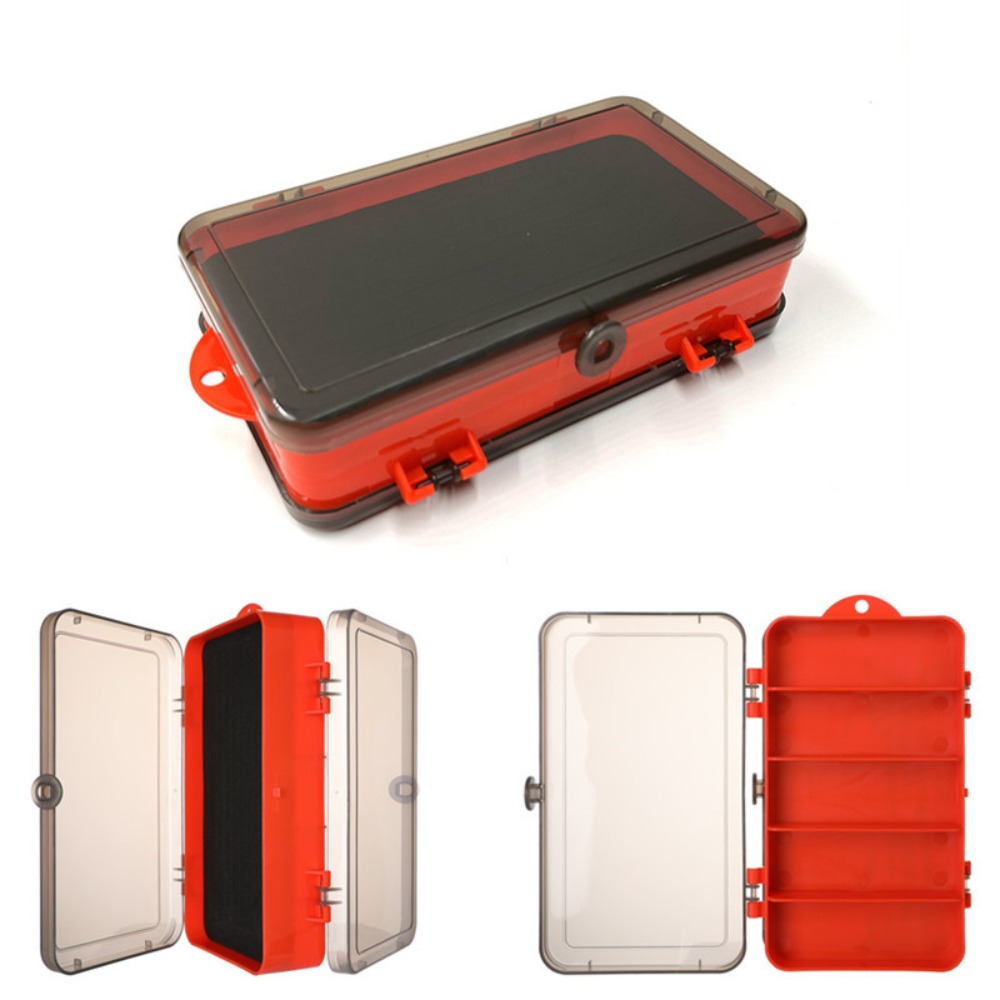 Fishing Hook Jig - Multi Function Fishing Tackle Box Double