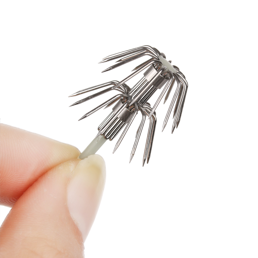 5Pcs Stainless Steel Double La - đánh giá và giá Fishing Hook Assortment