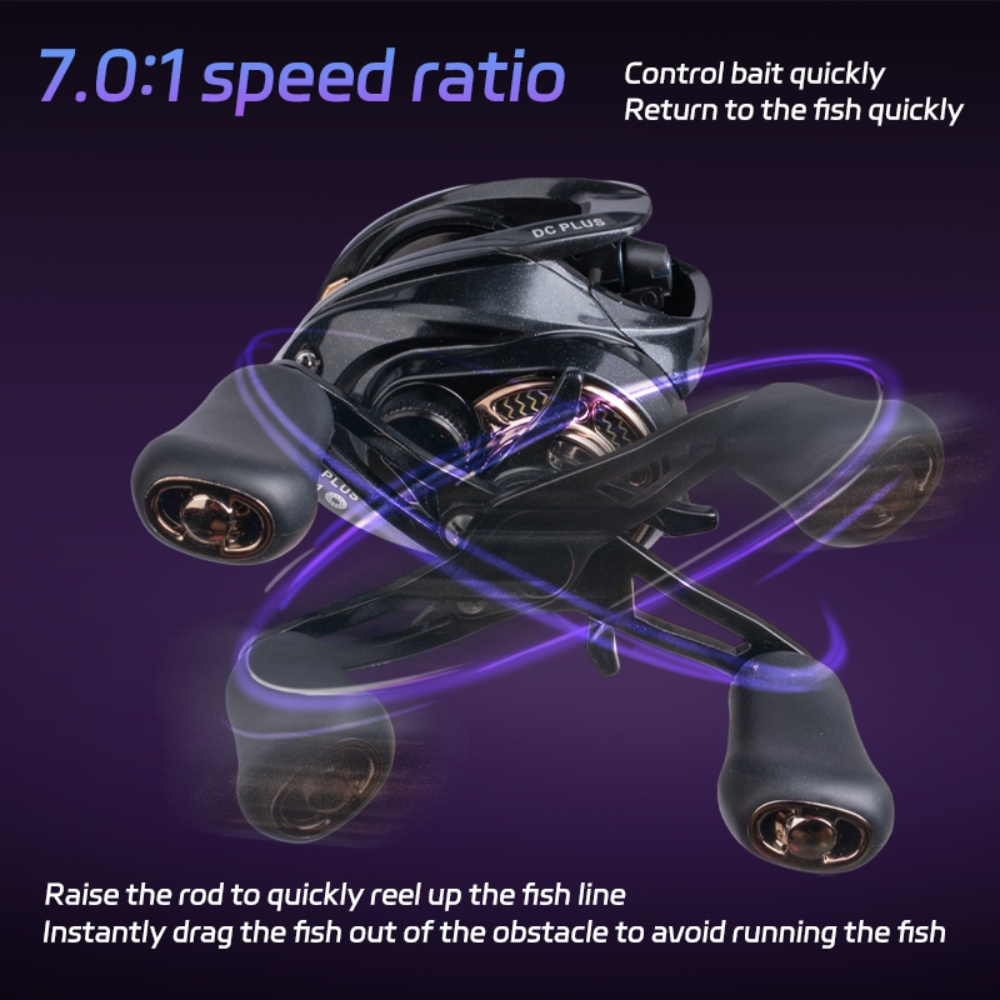 Low Profile Spool DC Baitcasti - đánh giá và giá Kastking Reel Zephyr