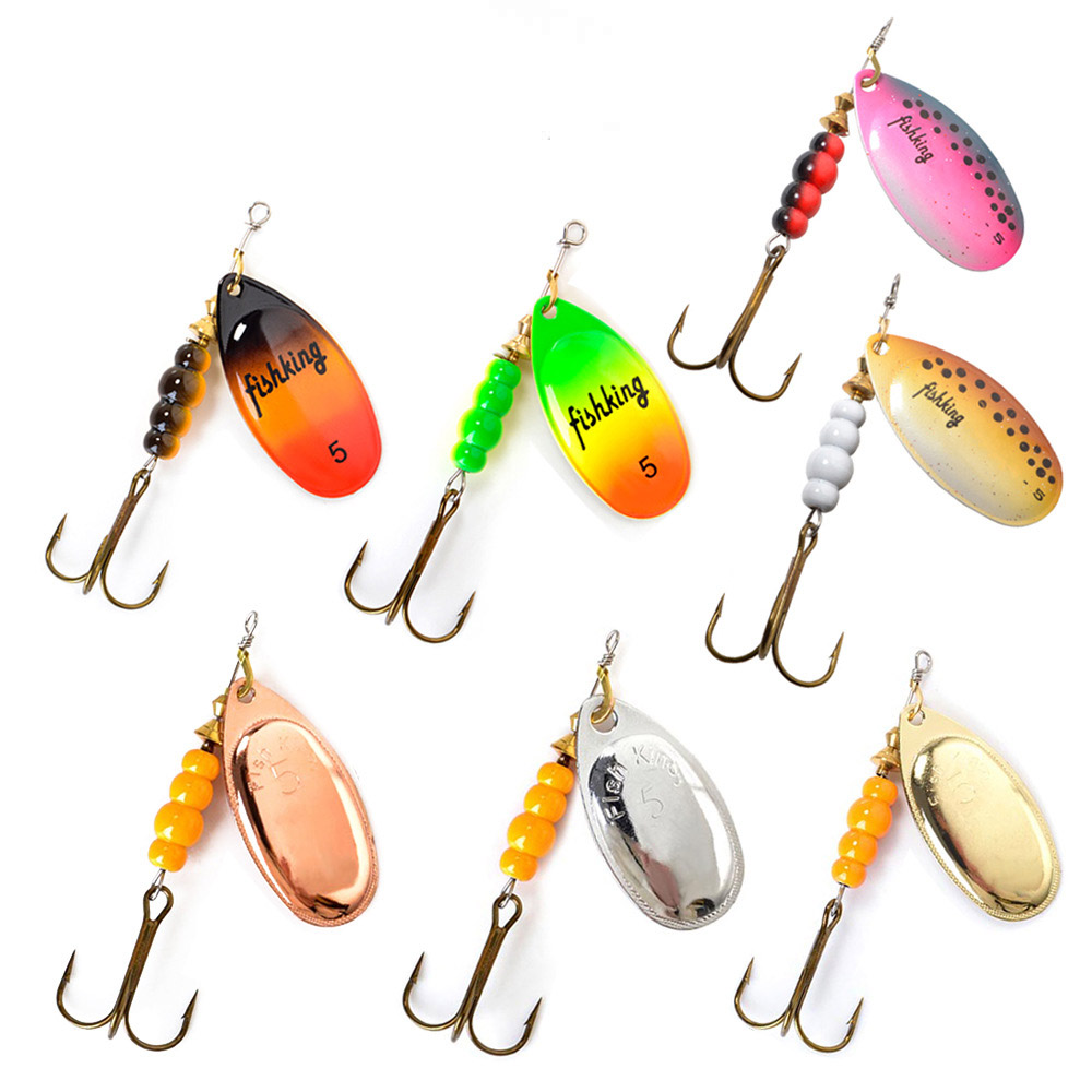 1pcs Spinner Bait 3.9/4.6/7.4/ - đánh giá và giá Fishing Hook Treble