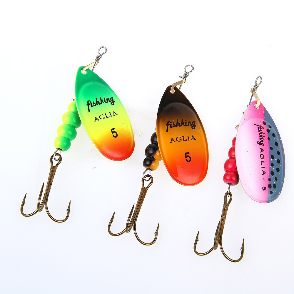 1pcs Spinner Bait 3.9/4.6/7.4/ - đánh giá và giá Fishing Hook Treble