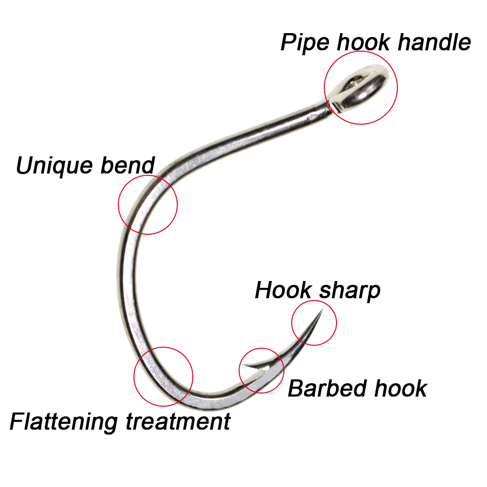 ICERIO 10 Phát Sáng Lớp Phủ Ch - đánh giá và giá Fishing Hook Offset
