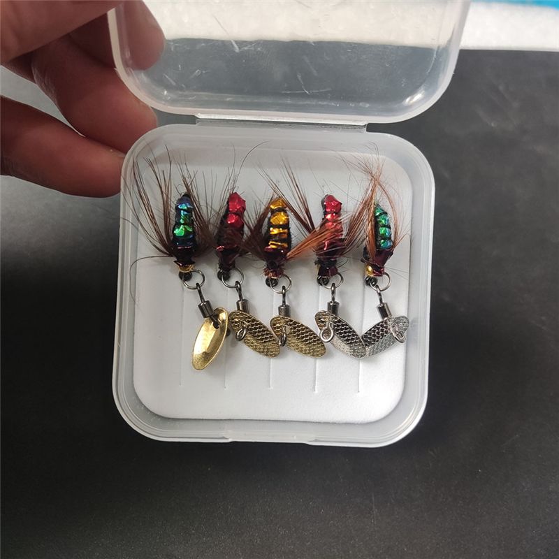 T34C Sequin Lure Bait Artifici - đánh giá và giá Fishing Hook