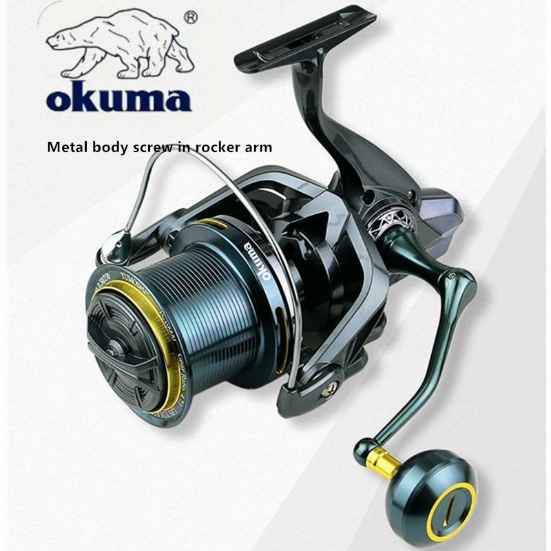 OKUMA Fishing Reel 9000-14000  - đánh giá và giá Daiwa Reel Bg
