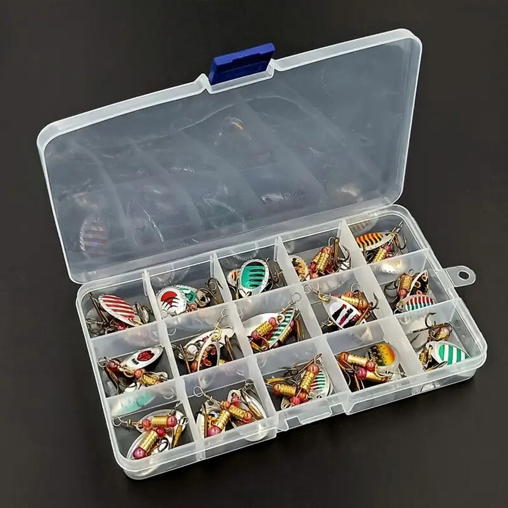 30pcs Metal Spoon Spinner Fish - đánh giá và giá Fishing Hook Treble